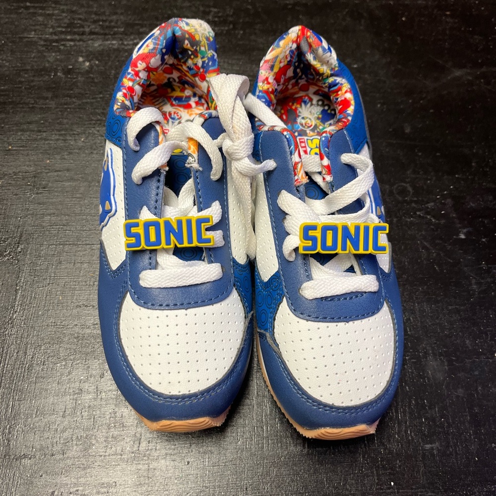 Sonic Kids Sneakers - Blue and White